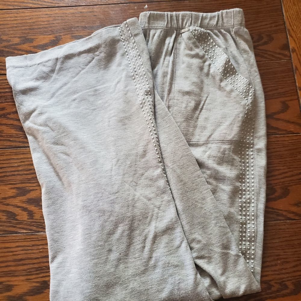 St John spa grey viscose casual pants